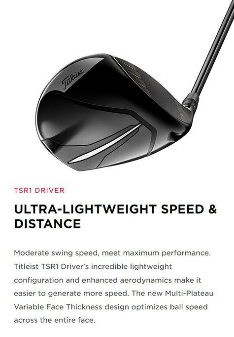 Titleist TSR1 Driver