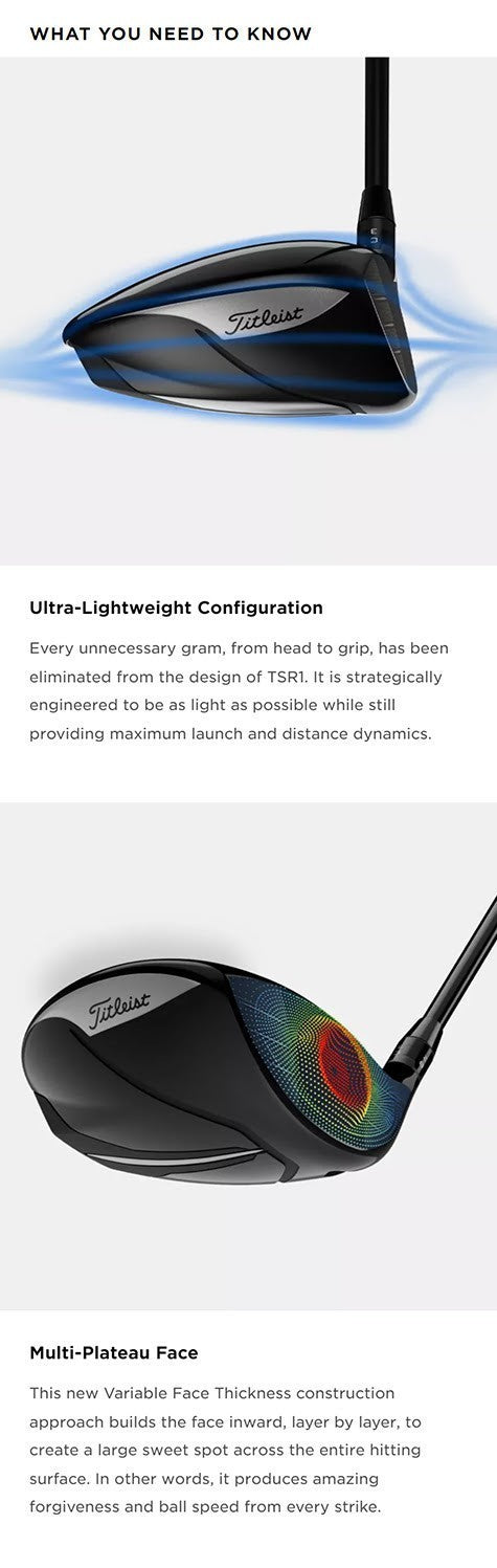 Titleist TSR1 Driver