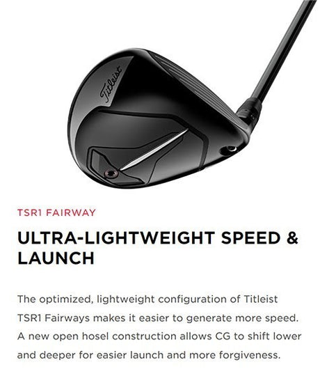 Titleist TSR1 Fairway Wood