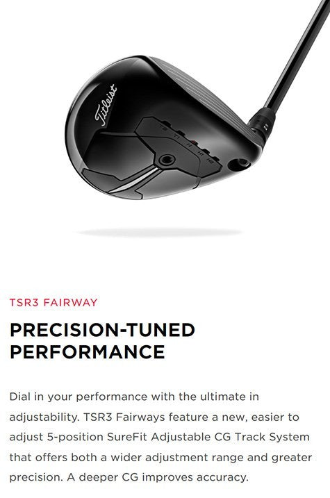 Titleist TSR3 Fairway Wood Golf Club | KIBI Sports – KIBI SPORTS