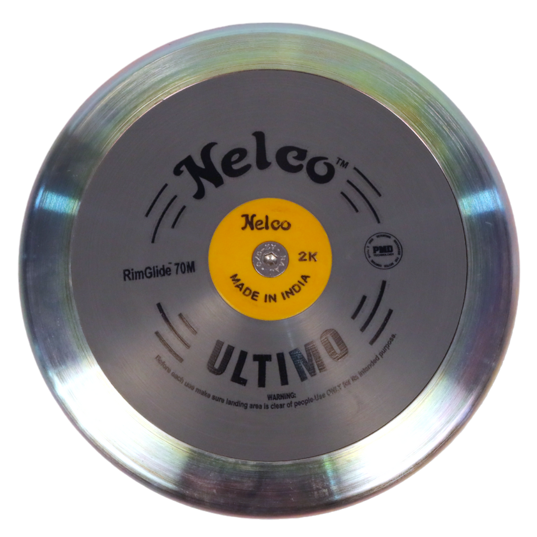 NEW ULTIMO SUPER SPIN – RimGlide 70m 1kg , 2 Kg Nelco | Kibi Sports