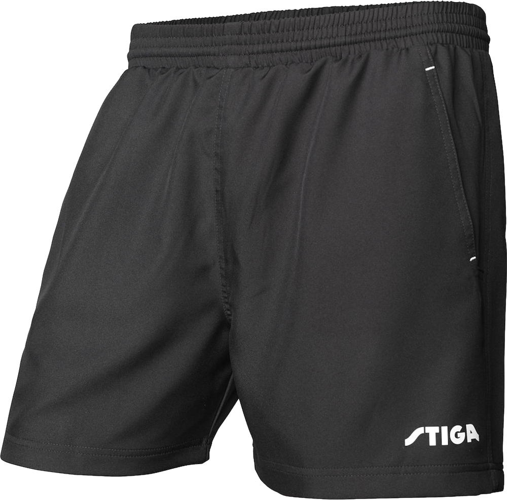 Cosco STIGA Shorts UNIT Black - Cosco Sports Equipment