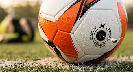 Vector X Elite NX Thermo Bonded Football Offical Match Ball PU Seamless Technology Excellent Bounce With Needle - detail shot
