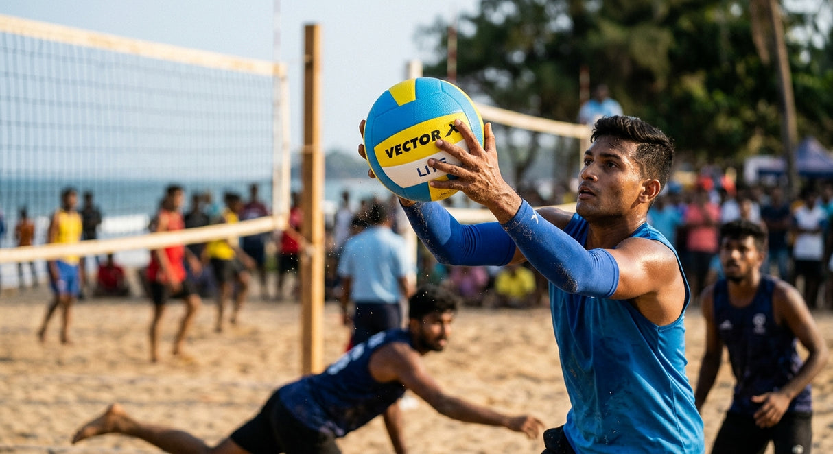 Vector X LITE Moulded Volleyball - lifestyle shot