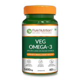 Vegan Omega-3 1600mg from Algae EPA & DHA | Heart & Brain Health