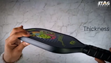 STAG GLOBAL Blade X Ultra Fiber Glass Pickleball Bat | 16mm Precision Paddle |  Vegan Leather Case With 3 Outdoor Pickle Balls