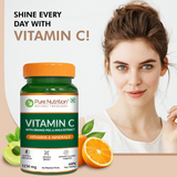 Vitamin C with Amla & Orange Peel 1250mg Immunity & Skin Health | 60 Tabs