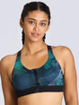 Domyos High Support Fitness Bra 900 - Khaki - Equipment by Domyos