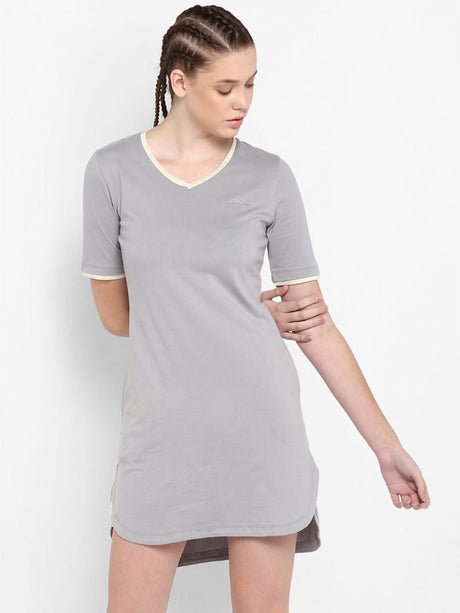 Alcis Women Printed Grey Tshirts | Alcis