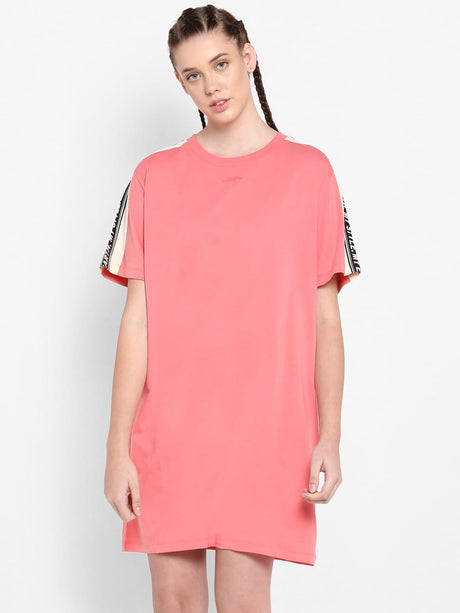 Alcis Women Printed Pink Tshirts | Alcis