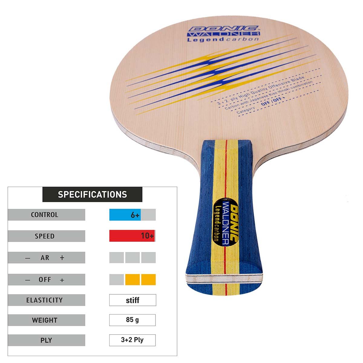 Donic Waldner Legend Carbon Blade