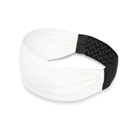 Sports Headband For Men and Women (White Mesh)