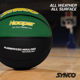 Synco Hooper series Men's Basketball (Size-7) Green-Black