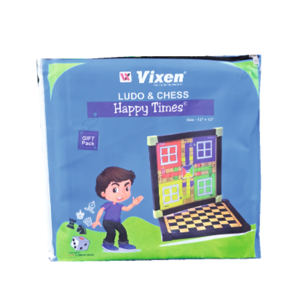 VIXEN CHESS BOARD + LUDO HAPPY TIMES