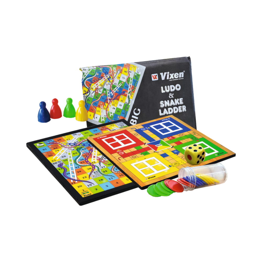 VIXEN LUDO & SNAKE LADDER XING  BIG 16″  10 MM