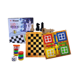 VIXEN CHESS & LUDO WOODEN 19 MM