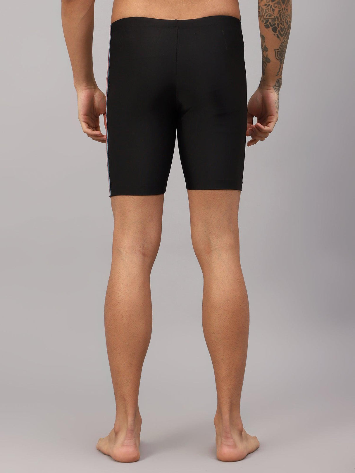 Vector X DIVER-004 Men Printed Swimming Compression Jammer Shorts