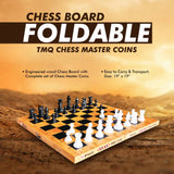 VIXEN CHESS BOARD FOLDABLE TMQ CHESS MASTER COINS