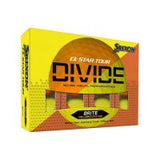 Srixon Q-Star Tour Divide Golf Balls  - Yellow/Orange