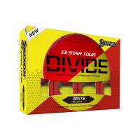Srixon Q-Star Tour Divide Golf Balls  - Yellow/Red