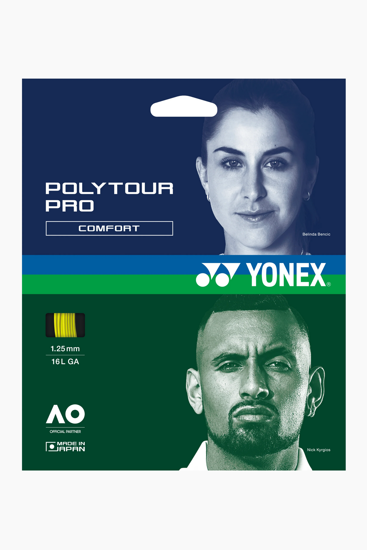 YONEX Poly Tour Comfort 16L (1.25 mm) - Set