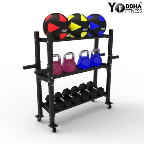 Yoddha HOME GYM STORAGE RACK  | KIBI Sports KIBI Sports
