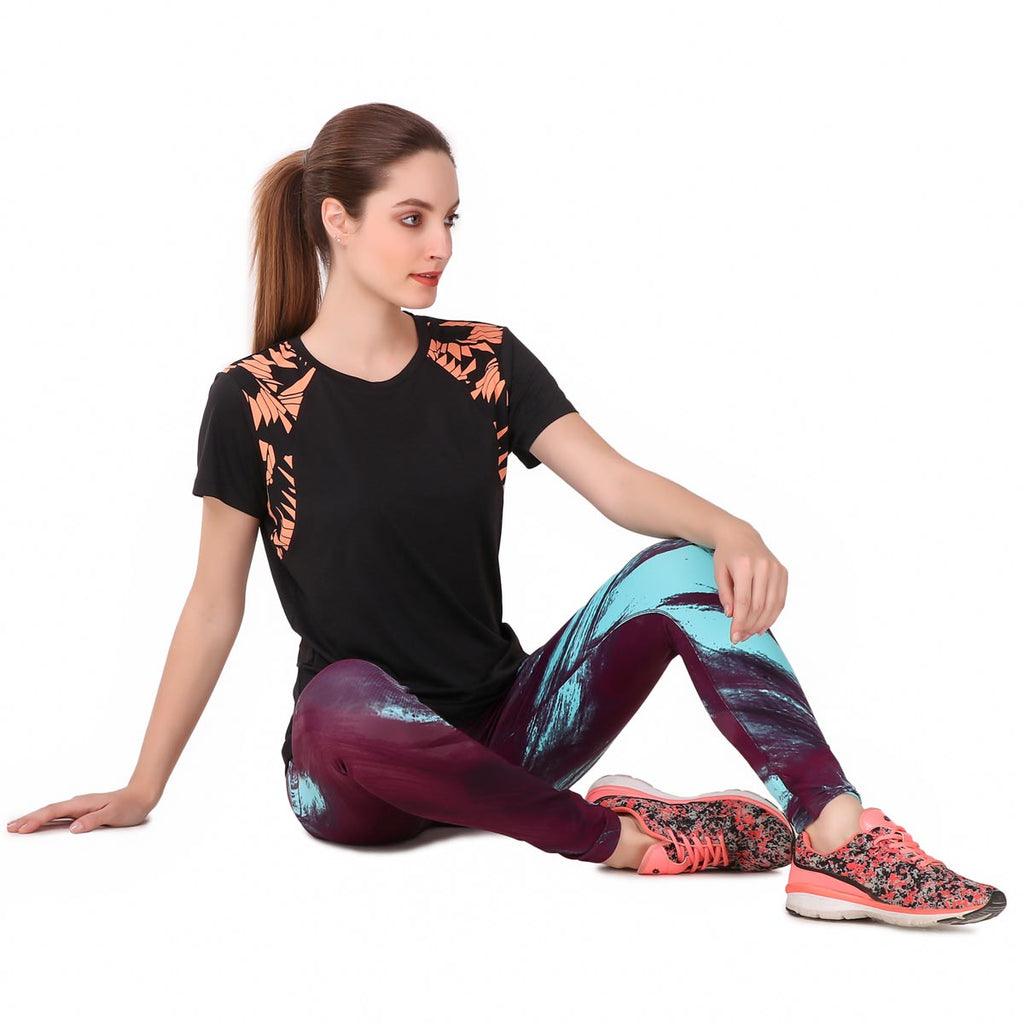 ReDesign Performance Raglan Print T-shirt | Women | KIBI Sports - KIBI SPORTS