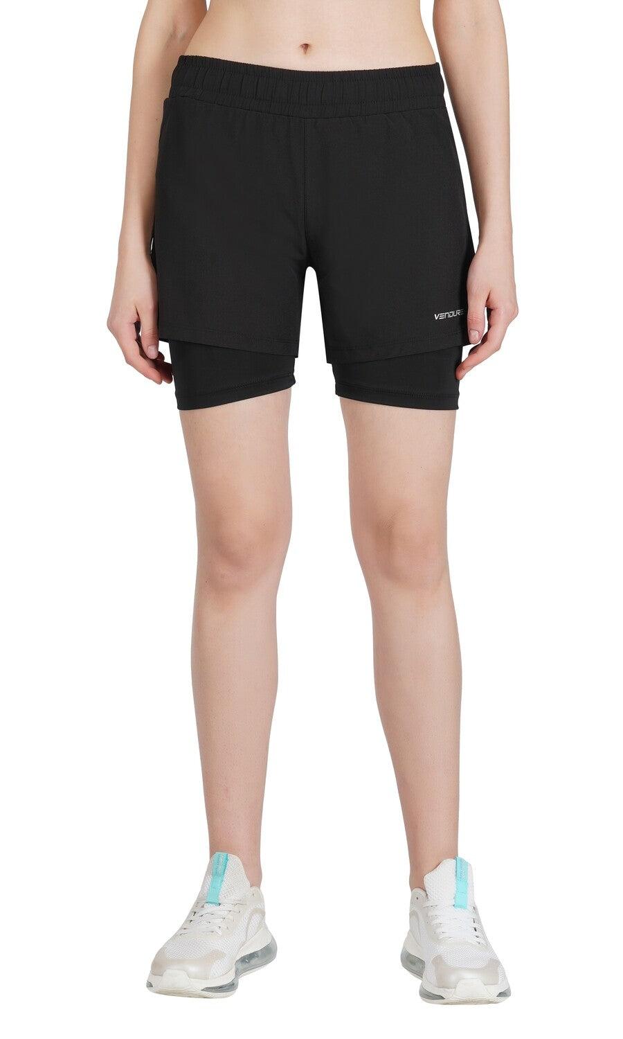Vendure Sports 2 in 1 Sports Shorts | Women | KIBI Sports - KIBI SPORTS