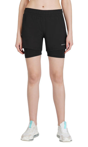 Vendure Sports 2 in 1 Sports Shorts | Women | KIBI Sports - KIBI SPORTS
