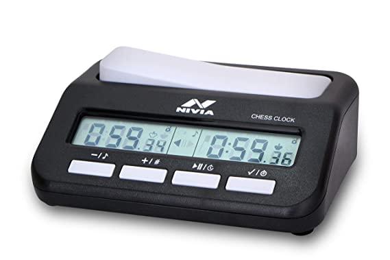 Nivia Plastic Chess Clock | KIBI Sports - KIBI SPORTS