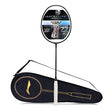 Li-Ning Wind Lite Stealth Carbon Fibre Strung Badminton Racket with Free Full Cover (Powered By Windstorm) | KIBI Sports Li-Ning