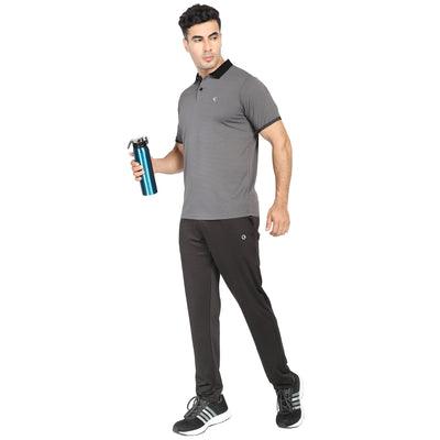 Kronos AIR Performance Polo | Men's | Dark Grey | KIBI Sports - KIBI SPORTS