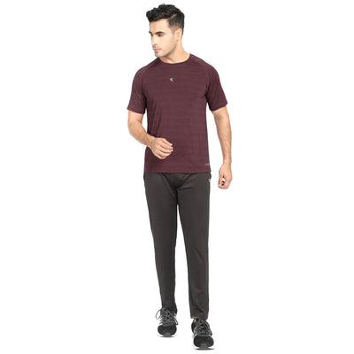 Kronos BRE-EAZY Workout TEE | Men's | Maroon | KIBI Sports - KIBI SPORTS