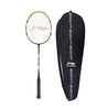 Li-Ning SS-20-G5 Carbon-Graphite Strung Badminton Racquet, S1 (Black/Lime) with Free Racket Cover | KIBI Sports Li-Ning