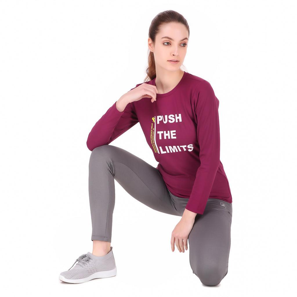 ReDesign Push The Limits T-shirt | Women | KIBI Sports - KIBI SPORTS