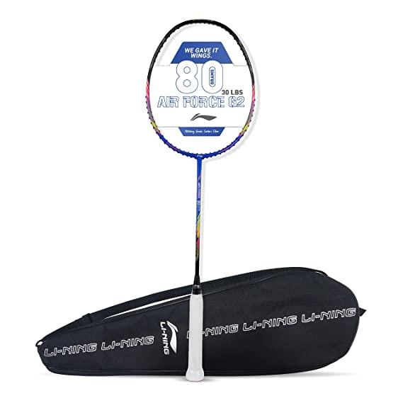 Li-Ning Air Force 80 Lite Carbon Fibre Unstrung Badminton Racket with Free Full Cover | KIBI Sports - KIBI SPORTS