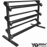 Yoddha DUMBBELL RACK - : 2 TIER 5 FT LENGTH  | KIBI Sports KIBI Sports