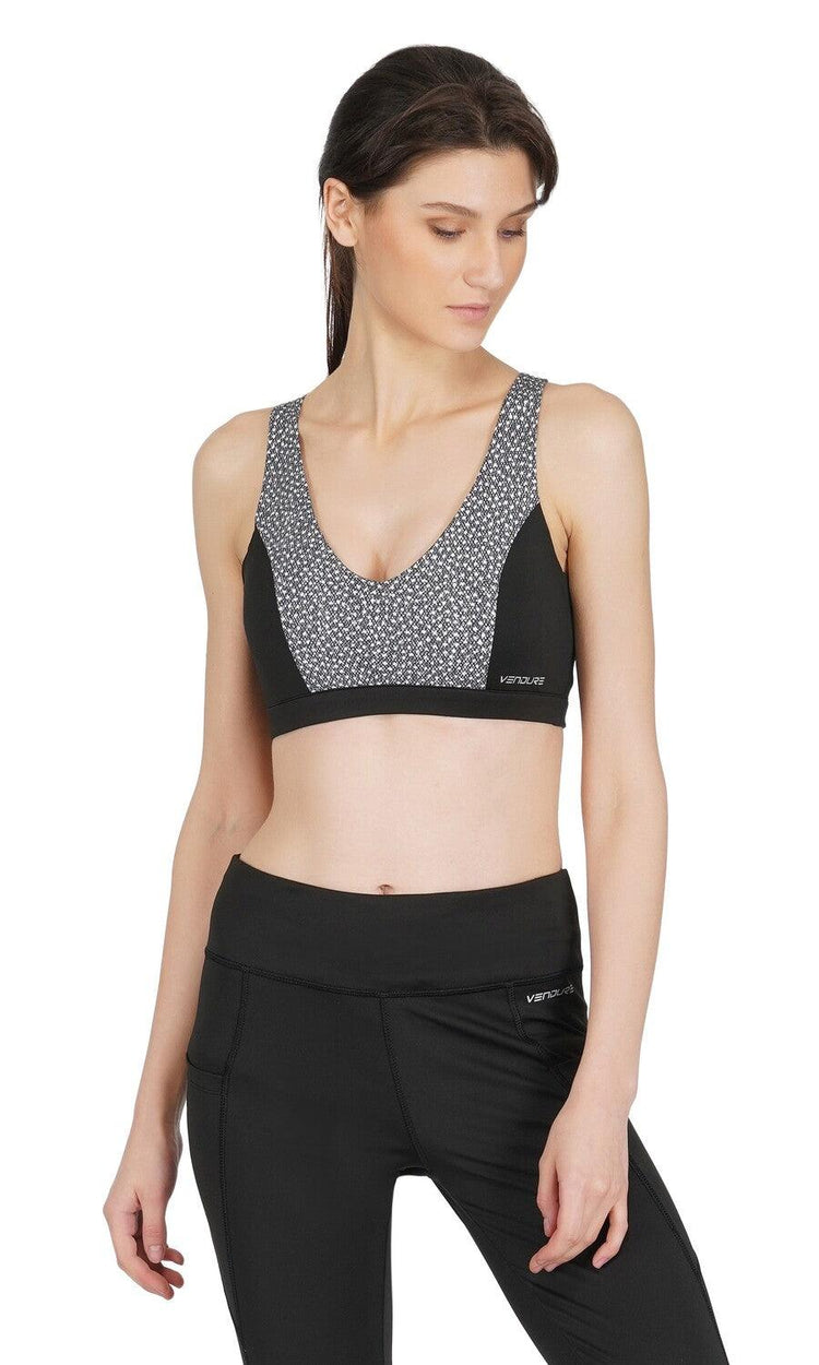 Vendure Sports Printed Sports Bra | Women | KIBI Sports - KIBI SPORTS