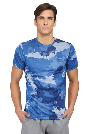 Vendure Sports Camou Print T Shirt | Men | KIBI SPORTS - KIBI SPORTS