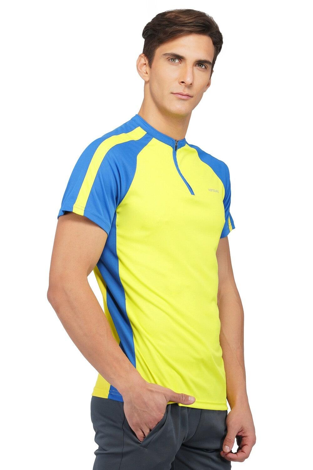 Vendure Sports Men's COOLBlast Zip Up T Shirt | Men | KIBI SPORTS - KIBI SPORTS