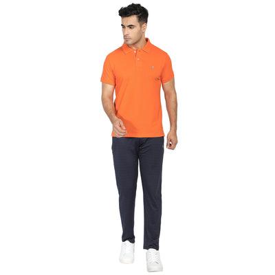 Kronos Cotton Polo All Seasons | Men's | Tangerine | KIBI Sports - KIBI SPORTS