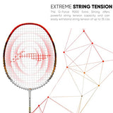 Li-Ning G-Force Extra Strong 9000 Carbon Fibre Badminton Racquet with Free Full Cover(35 LBS Ultra HIGH Tension) | KIBI Sports Li-Ning