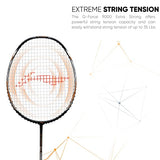 Li-Ning G-Force Extra Strong 9000 Carbon Fibre Badminton Racquet with Free Full Cover(35 LBS Ultra HIGH Tension) | KIBI Sports Li-Ning