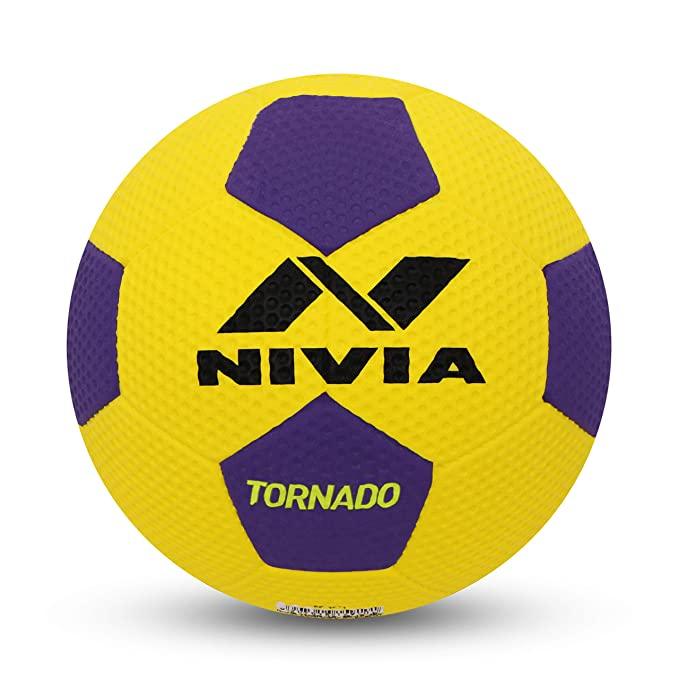 Nivia Tornado Yellow Football | KIBI Sports - KIBI SPORTS