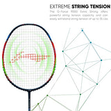Li-Ning G-Force Extra Strong 9000 Carbon Fibre Badminton Racquet with Free Full Cover(35 LBS Ultra HIGH Tension) | KIBI Sports Li-Ning