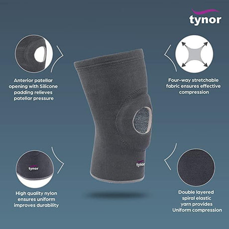 Tynor Knee Cap Open Patella | KIBI Sports - KIBI SPORTS