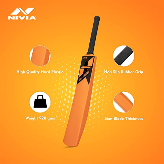 Nivia Plastic Cricket Bat | KIBI Sports