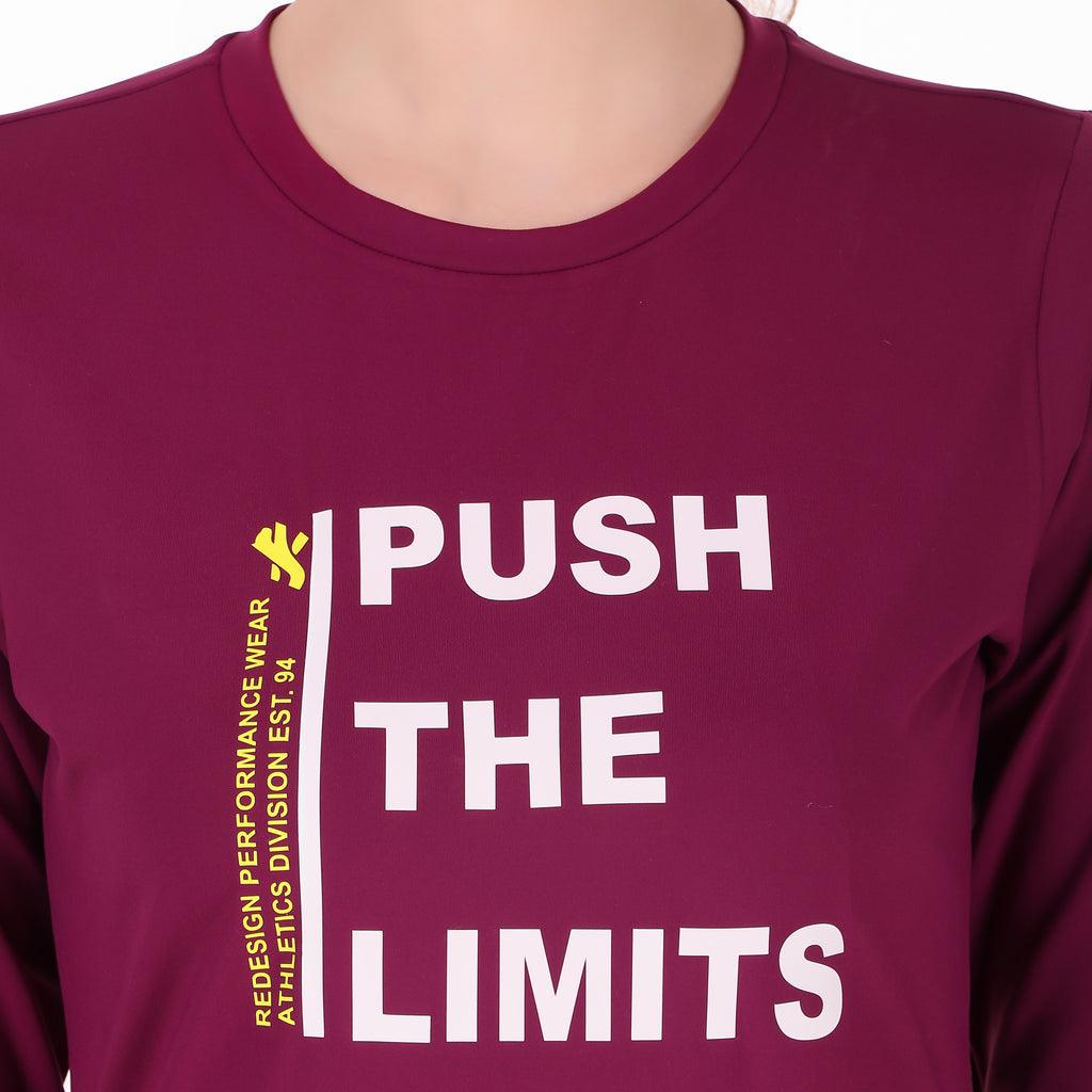 ReDesign Push The Limits T-shirt | Women | KIBI Sports - KIBI SPORTS