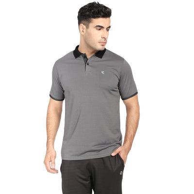 Kronos AIR Performance Polo | Men's | Dark Grey | KIBI Sports - KIBI SPORTS