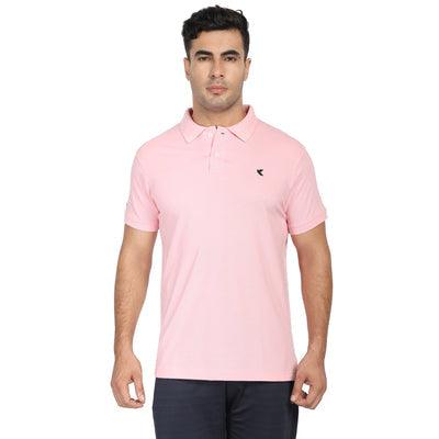 Kronos Cotton Polo All Seasons | Men's | Dapper Pink | KIBI Sports - KIBI SPORTS